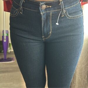 Levi's Blue Skinny Jeans Classic Denim Style